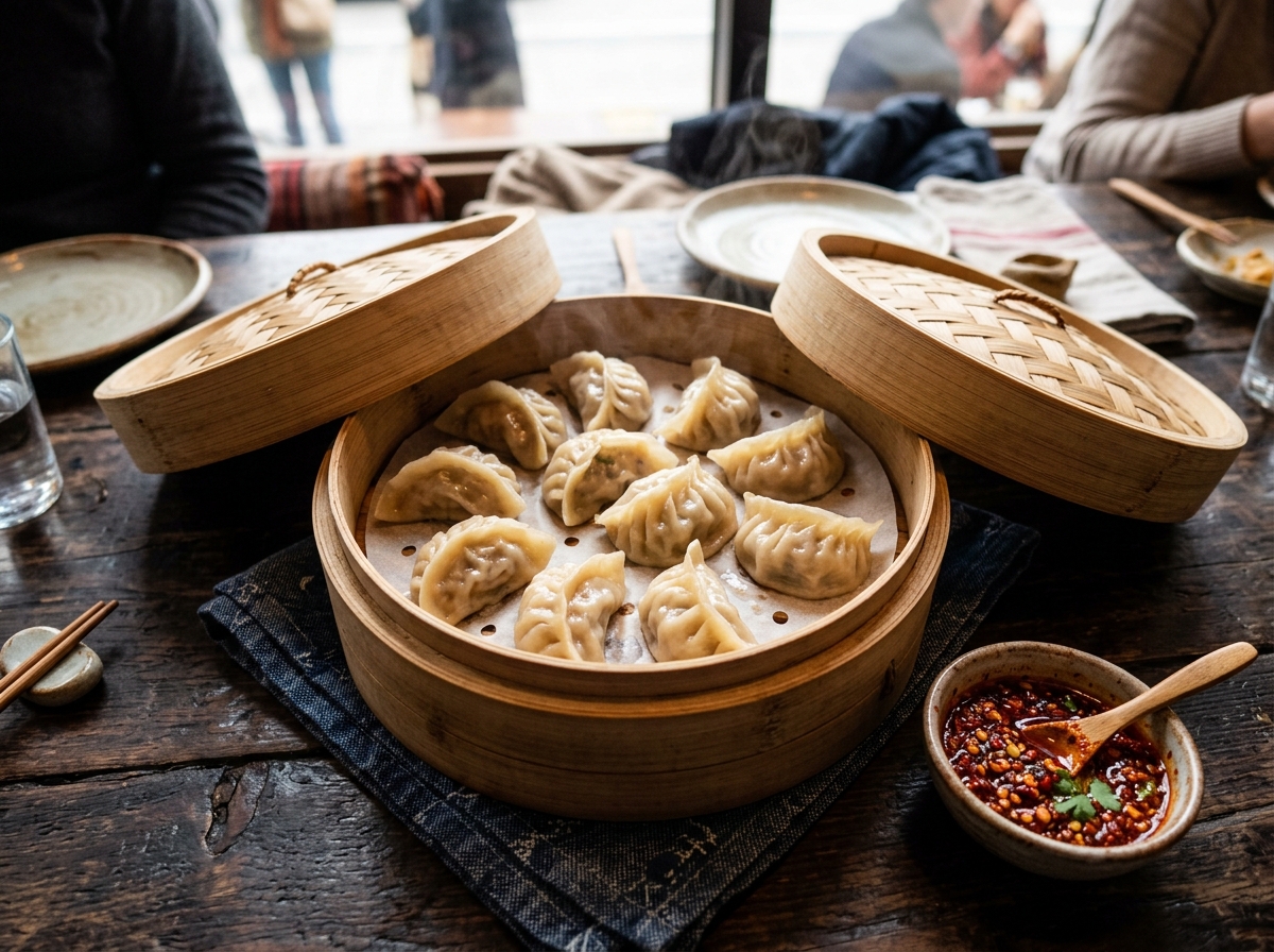 Steamed Momos